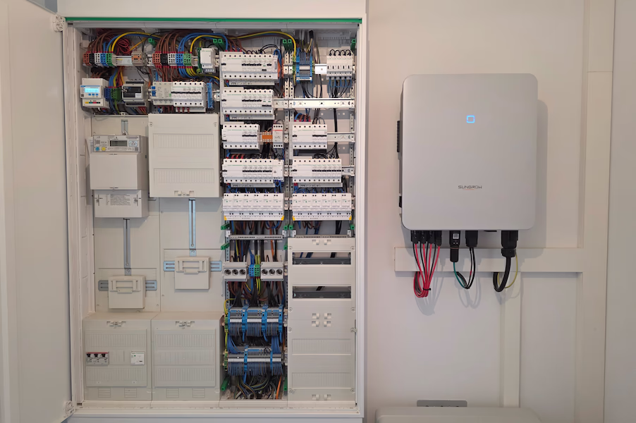 Professionelle Zählerschrank-Verkabelung durch Sat-Richter Elektrotechnik