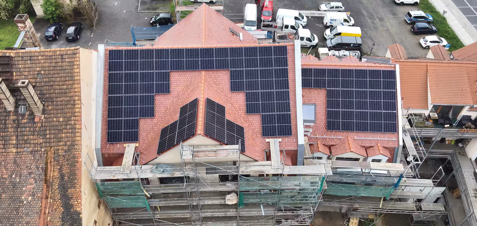 Sungrow Wechselrichter und Sungrow Speicher einer Anlage
