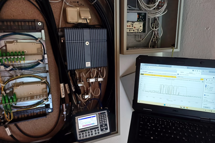 Konfiguration des Sat-Signals